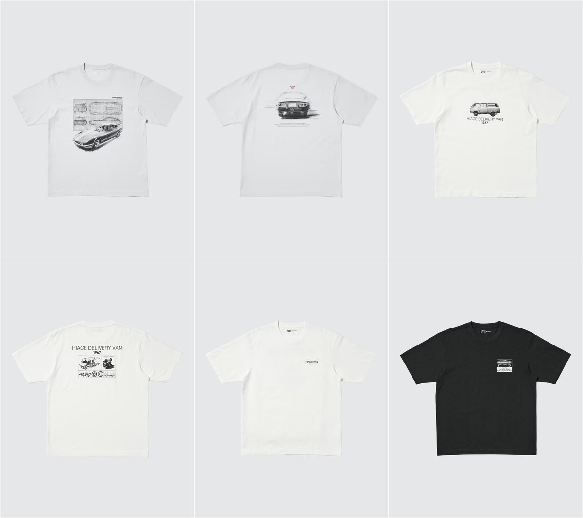 fullress's tweet photo. 自動車ブランド「TOYOTA」�� UNIQLO UT コラボが2026年 4月中旬 発売 (ユニクロ トヨタ)

世界中で愛されてきたトヨタ車の数々から、ランドクルーザー、カローラ、トヨタ 2000GT、ハイエースという、それぞれの車種をフィーチャー。

https://t.co/WtxeMpafmd https://t.co/TM9u6UMfbW