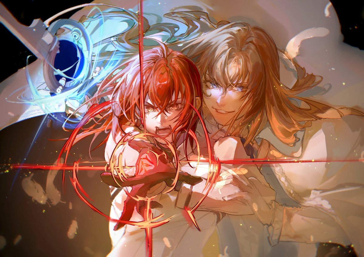 tucha91631001's tweet photo. “就这样全力轰过去！！”
#FGO
#FGO終章
#キリぐだ
#藤丸立香
#ぐだ子
#キリシュタリア・ヴォーダイム https://t.co/wzCaIzyEkt