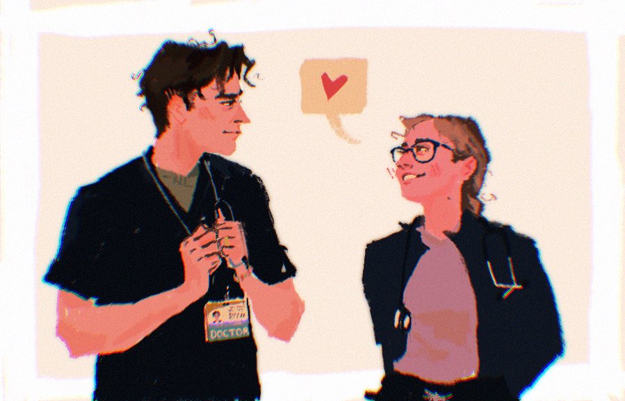 Work husband work wife #thepitt #kingdon