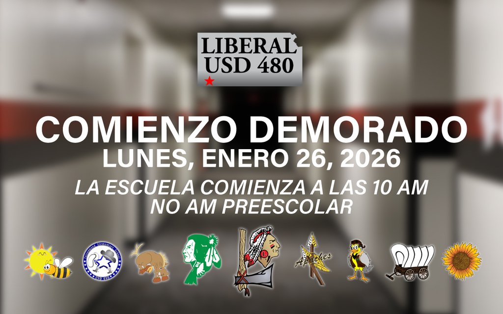 Due to the extreme cold and wind chill expected tomorrow morning, school will operate on a 2 hour delayed start on Monday, January 26, 2026. School will start at 10 AM to help ensure the safety of our students and staff. There will be NO AM Preschool.