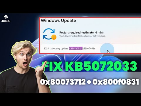Windows 11’s final update of 2025 is finally here, but for a lot of people it hasn’t been smooth at all 😅 If you’re seeing errors like 0x8073712, super slow downloads, or the update just straight up refusing to install, We’ve got you covered. 

Guide: youtube.com/watch?v=dKlJmI…