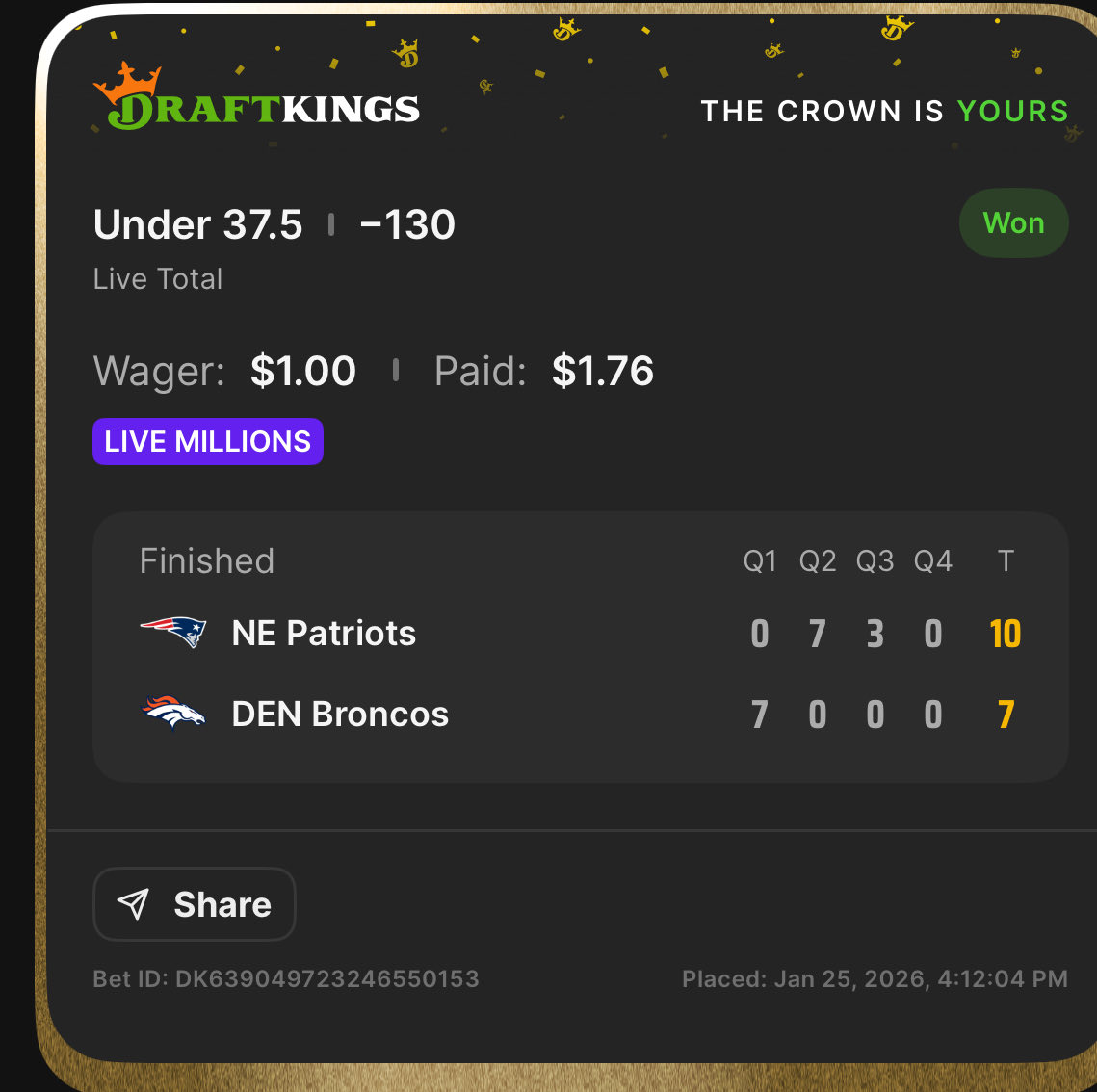 GMcBEE9's tweet photo. @DKSportsbook Let’s have those bonus bets https://t.co/qDhhQGbzMD