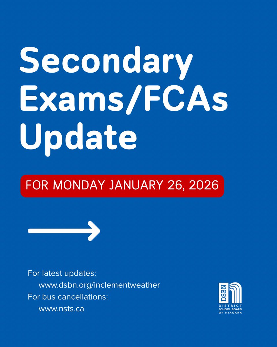 District School Board of Niagara tweet media