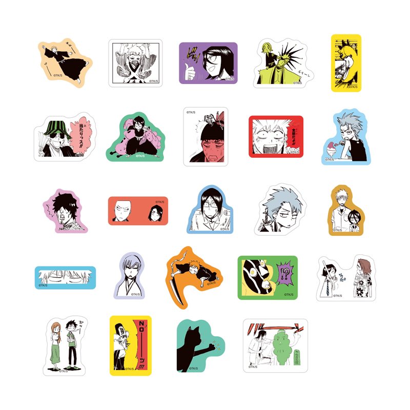 ジャンプキャラクターズストアで販売中！！ 『BLEACH』フレークシール