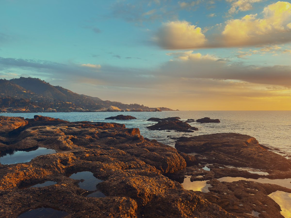 Golden hour in California