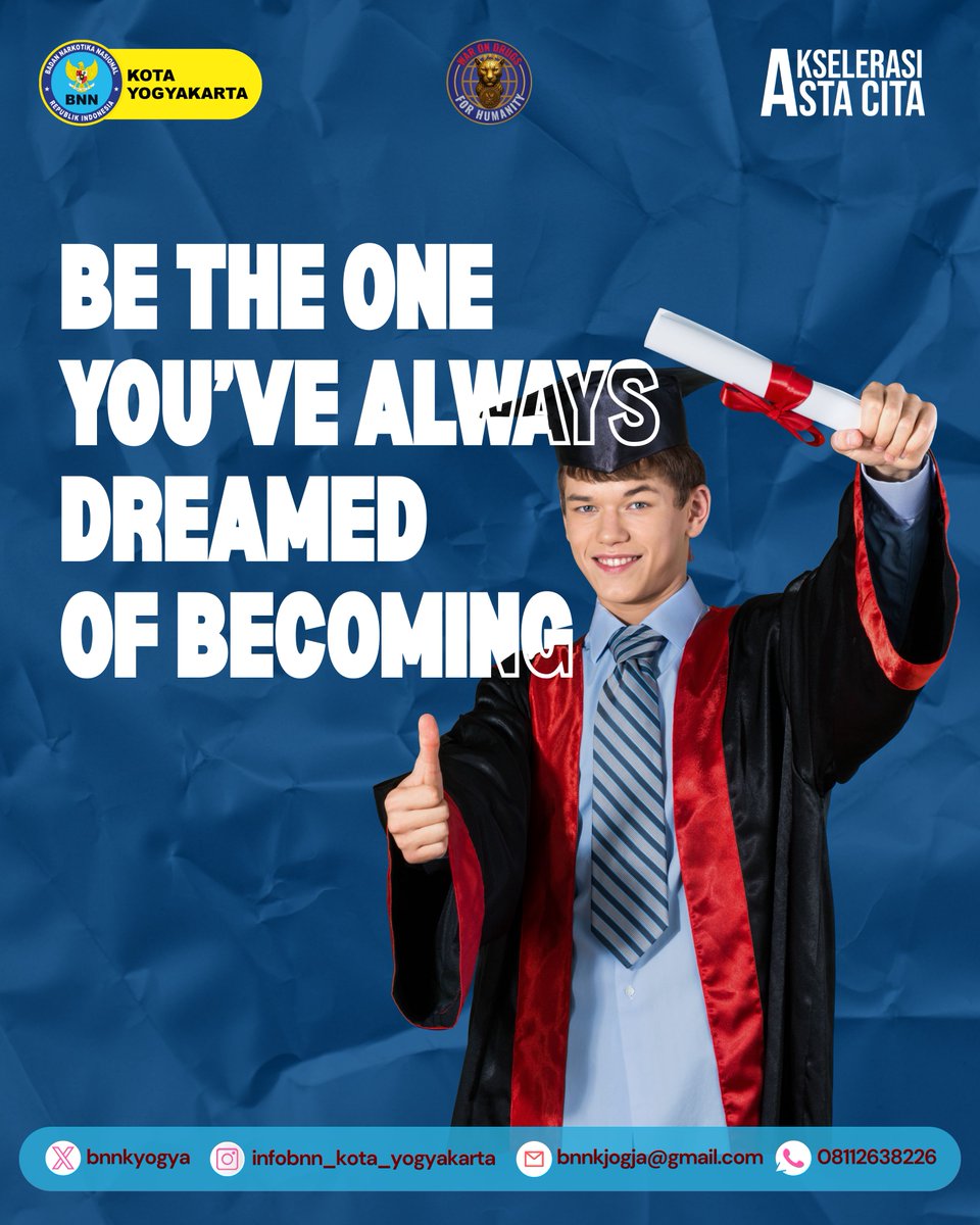 Jangan sampai salah langkah sehingga membuatmu tak bisa menggapai cita di masa depan.