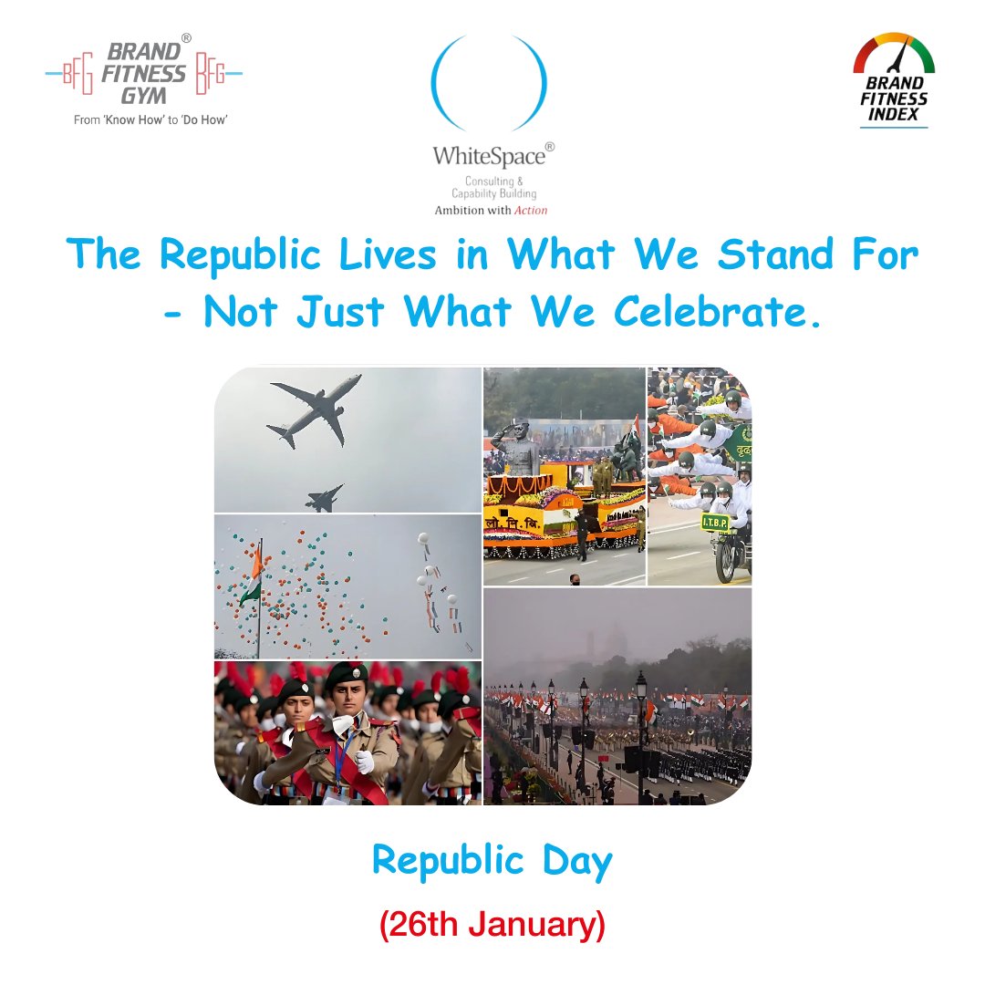 On this day, the nation stands tall,
With pride and honor, we hear the call.
A republic born, with justice and might,
To uphold our rights, our hearts ignite.

#RepublicDay2025 #UnityInDiversity #RepublicDayCelebrations #NationalPride #SaluteToTheNation #ConstitutionOfIndia