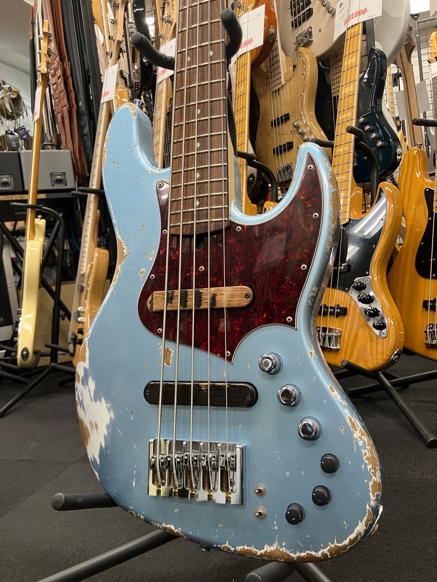 Xotic XJ-1T Ice Blue Metalic Heavy Aged(¥330,000) 存在感抜群