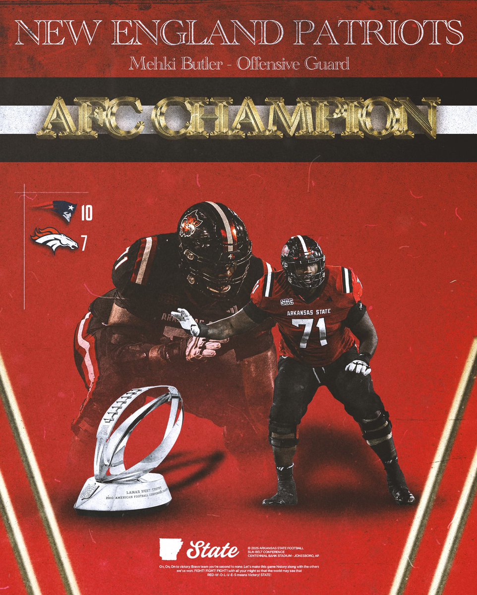 Arkansas State Football tweet media