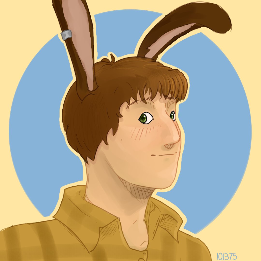 VSLD1375's tweet photo. I heard ppl have been enjoying bunny will as of late, so i made a little icon https://t.co/RL936U4F05