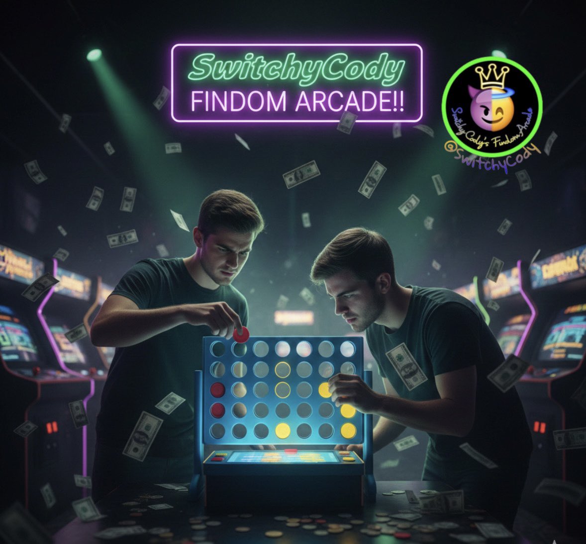 SwitchyCody's tweet photo. Time for drain games!!! Try your hand at Connect 4! Should be easy right? Tell that to all the boys who have lost big 😈🥵😈 pick this or any of the other drain games! DMs open don’t be shy 😈#Findom #FindomFun #FindomGames https://t.co/mGSMsBLUF8