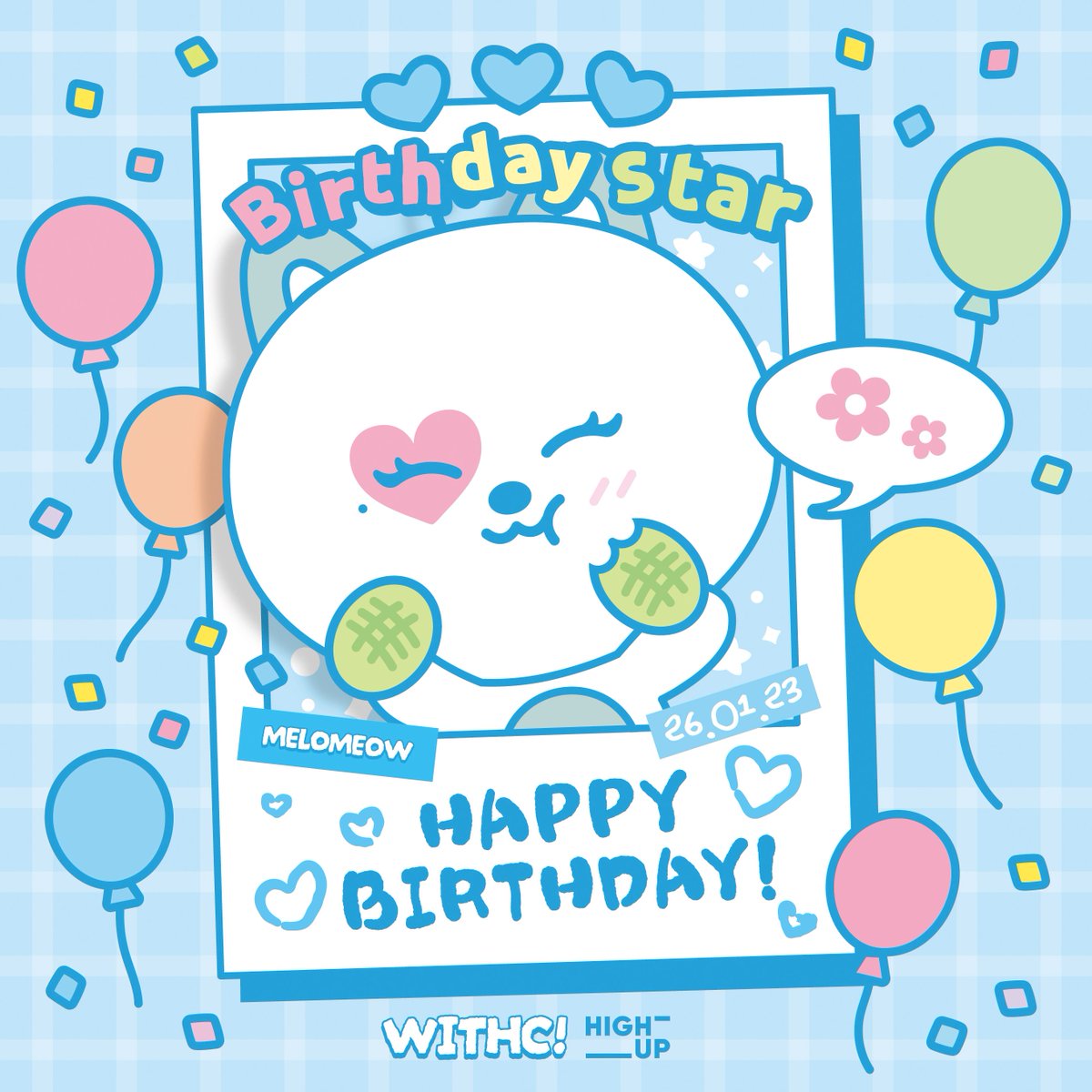 WITHC_popup's tweet image. 🎂0123 HAPPY ISA DAY🎂

💌from. MELOMEOW

#STAYC #스테이씨
#WITHC #STAYC_WITHC 
#ISA #아이사
#MELOMEOW #메로냥
#HAPPY_ISA_DAY
#사운드웨이브