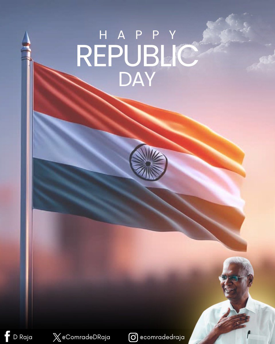 On this Republic Day, we reaffirm our collective commitment to the Constitution of India, born out of the freedom struggle and the aspirations of millions.

Dr B R Ambedkar, the chief architect of our Constitution, envisioned a Republic founded on justice, liberty, equality and