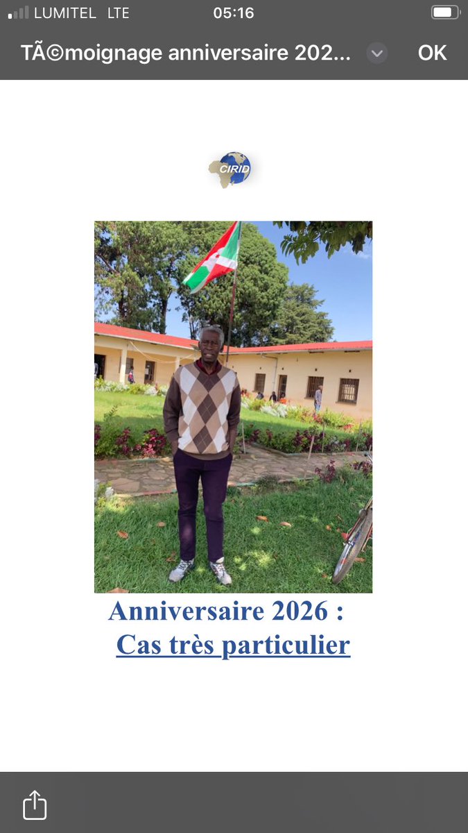 HakizimanDeo's tweet photo. Ce dimanche 25 janvier, je me suis fait plaisir. Car j’ai encore écrit. En corrigeant et en actualisant mon #témoignage fait mercredi passé, qui fut le jour de mon anniversaire. Que j’ai célébré de manière particulière en me rendant dans mon adoré #Muramvya natal. Extrait. #Cirid https://t.co/2yyFgryRut