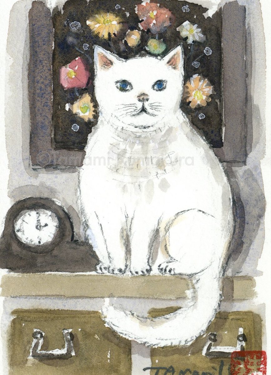 くまくら珠美さん　ポストカード原画