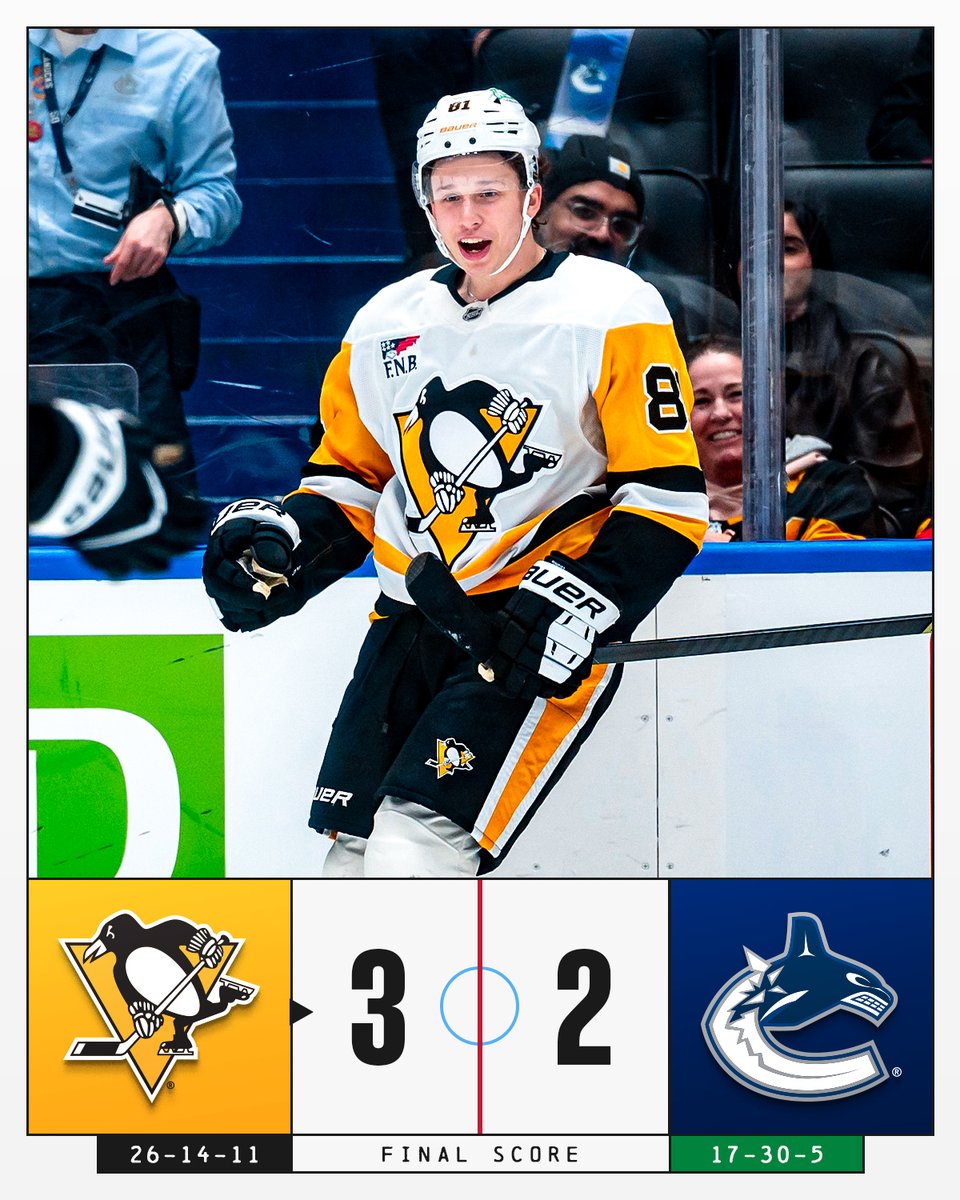 Special win for Ben Kindel and the <a href="/penguins/">Pittsburgh Penguins</a>! 🐧