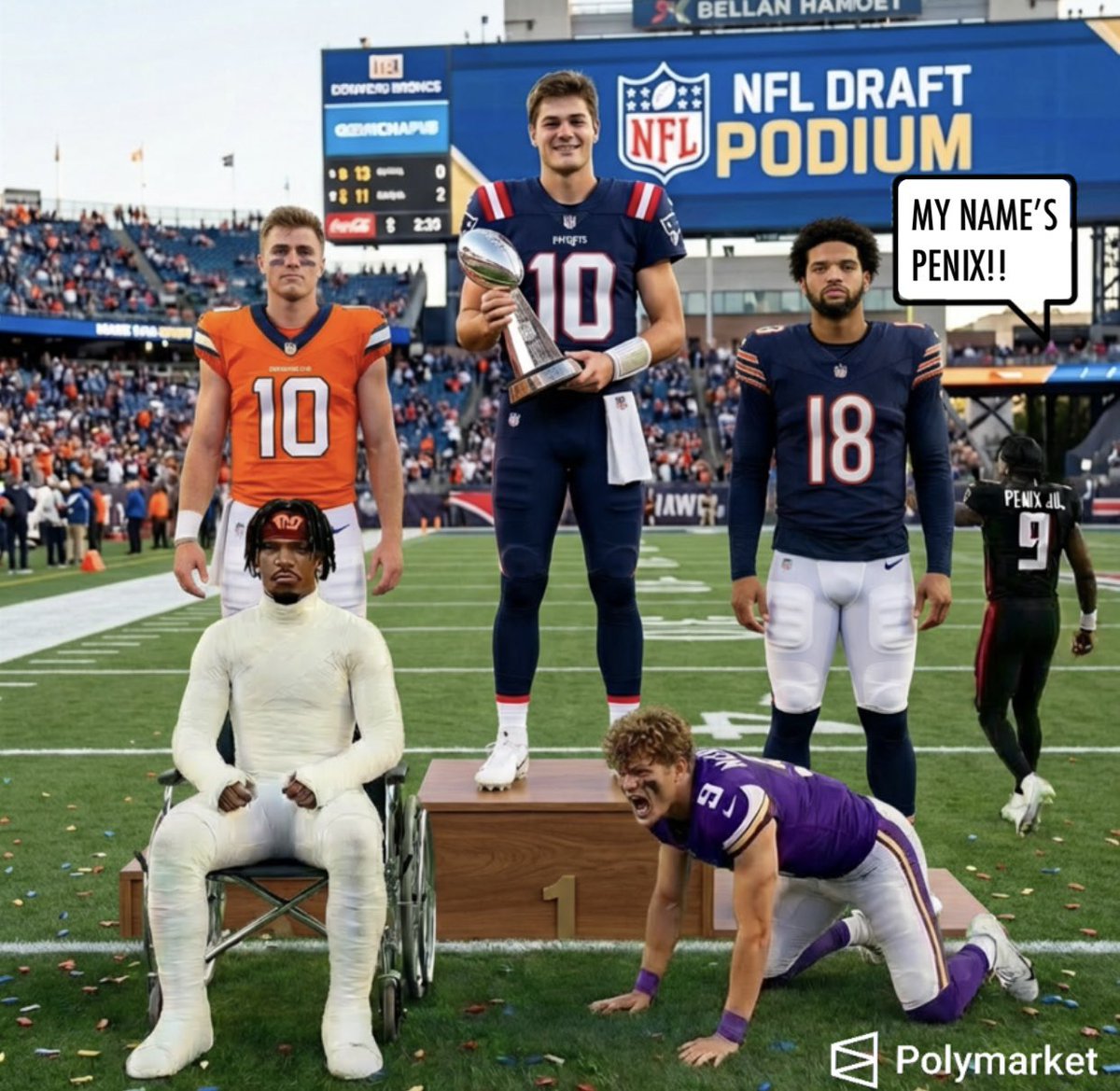 Polymarket Football tweet media