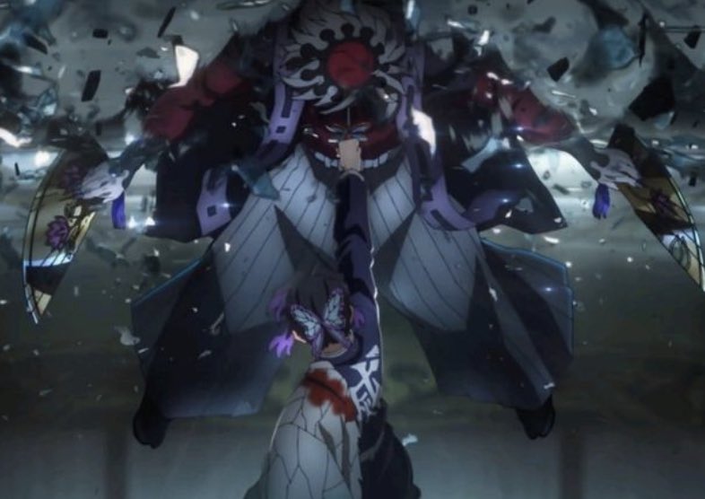 bro shinobu had douma spreading his legs and shit 😭