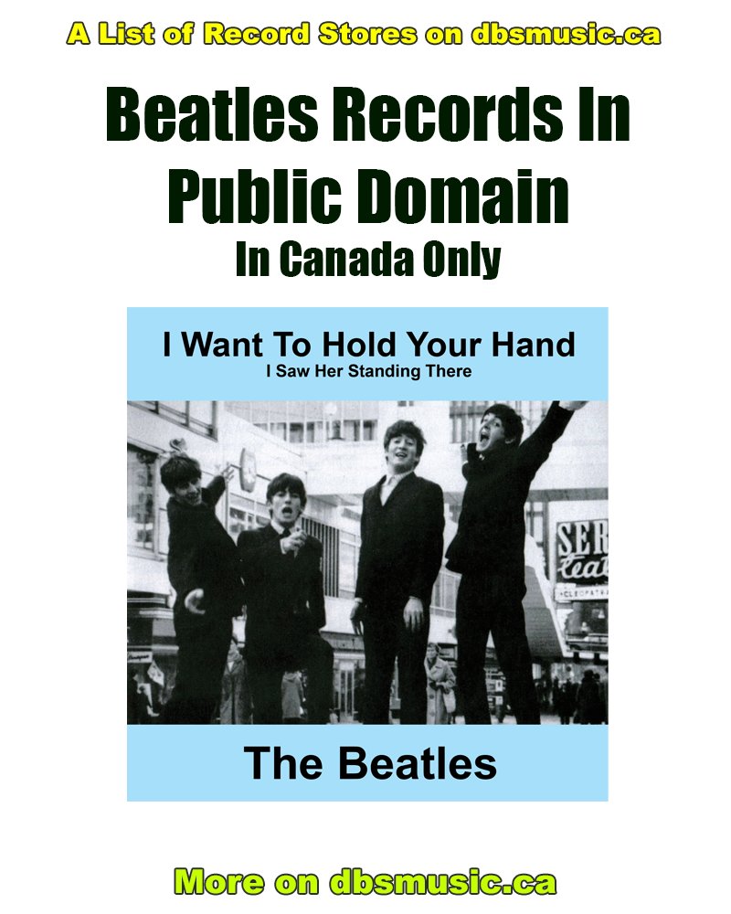 MyVideo_ads's tweet photo. Beatles   recordings in the Public Domain (Canada only)   #BeatlesVinyl   #PublicDomainCanada #VinylCollectors #RareRecords #ClassicBeatles   #MusicArchives #CanadaOnly #VintageVinyl #MusicHistory   https://t.co/ApnLWmxtVZ https://t.co/VG1iOwAkvo