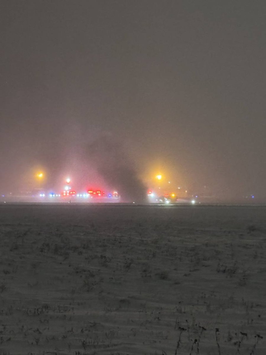 BREAKING: Business jet crashes at Bangor International Airport in Maine, no word on casualties