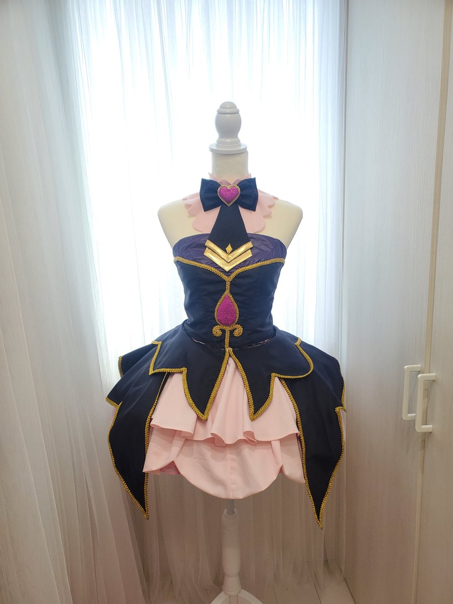 名探偵プリキュア キュアアルカナシャドウ衣装進捗 黒のスカート