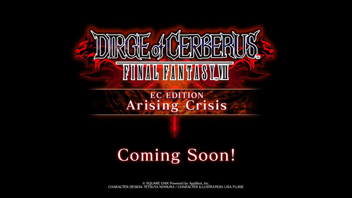FFVII_EC_EN's tweet image. 3 days left until the DIRGE of CERBERUS EC Edition Event!

Taking place three years after the events of FINAL FANTASY VII, DIRGE of CERBERUS -FINAL FANTASY VII- is an action RPG with gun combat and features Vincent Valentine as the protagonist.

#FF7EC #DCFF7