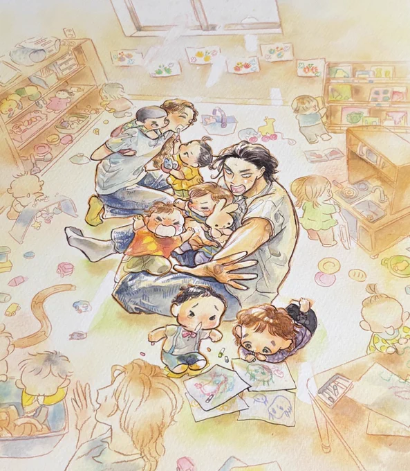 ホワイトをかけて完成させていきますぞい!