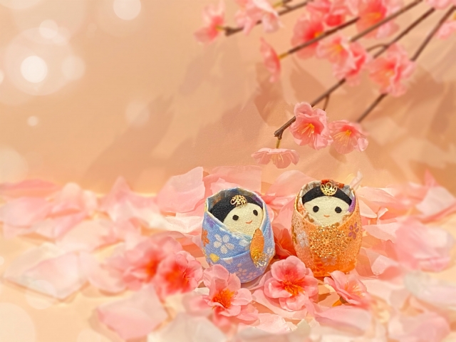 こなき【壁面飾り】3点おまとめ 豪華和風『 ひな祭り・節分・春の七草』 3月はひなまつり♪ちょこんと可愛いひな飾りを作ってみよう☆【草津川