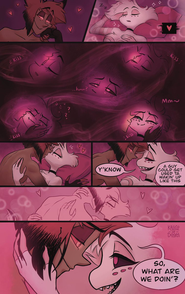 I wanted to say thank you so so so much to <a href="/kalico_of_doom/">✨Doom✨</a> for making such an amazing commission for me!!! This is one of my favorite scenes scene from Ch 10 of my fic “Primal Instincts” &amp; she just brought it to life! 🥹😍❤️ absolutely stunning!❤️❤️❤️

#radiodust
#radiodustnsfw