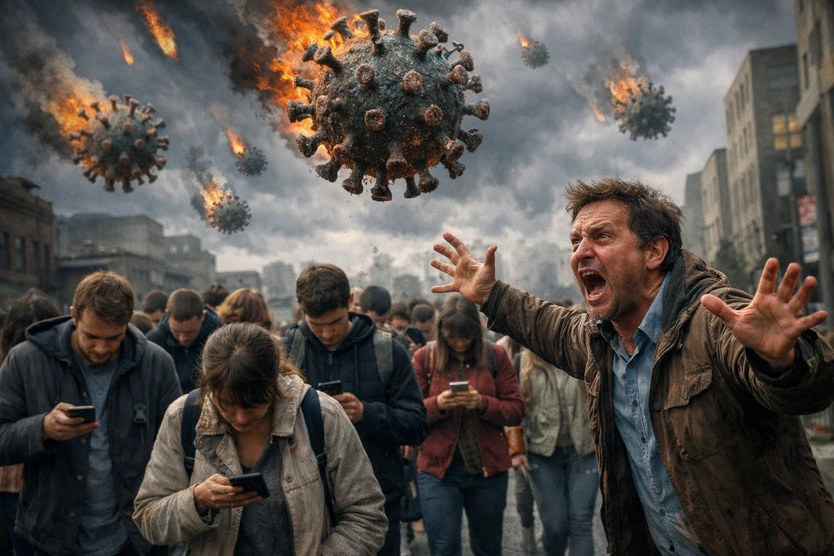 TanderSagazBlog's tweet photo. Rimos do cometa em Não Olhe Para Cima, mas a piada ficou amarga: o filme escancarou exatamente como reagimos à Covid-19. Sátira ou espelho da realidade? 🎬🌍
#NaoOlheParaCima #DontLookUp #Cinema #SatiraSocial #Covid19 #Pandemia #Negacionismo #Ciencia #Politica #Midia #CulturaPop #CriticaSocial