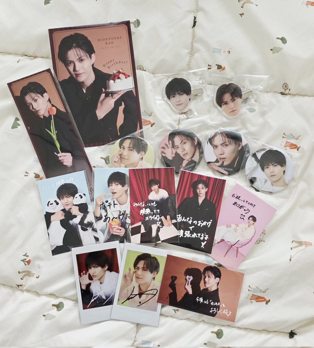 簡秀吉 ラッフルくじ来ました！ ヘアピン存在感強すぎておもろいwwwwww