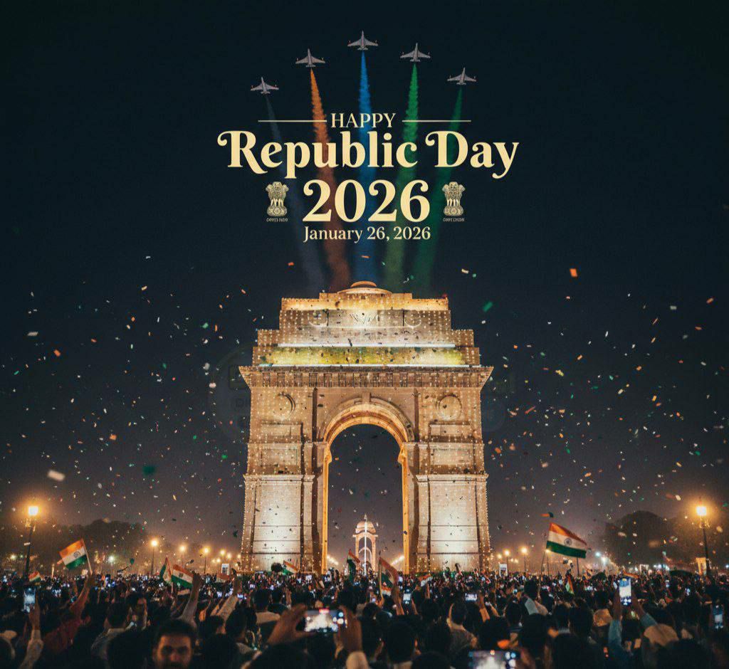 Happy Republic day To all.🇮🇳
#RepublicDay 
#JaiHind