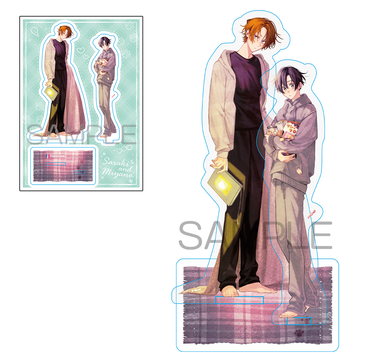 📕予約情報✨✨✨

2026/02/27 発売
 #ジーンピクシブ

『佐々木と宮野 11』

著：春園ショウ先生
<a href="/harusono_org/">春園ショウ 2/27佐々木と宮野11巻</a>

フロマージュブックス限定版　
描き下ろしアクリルスタンドフィギュアつき予約開始しました！

#佐々木と宮野
🔽通販
melonbooks.co.jp/fromagee/detai…