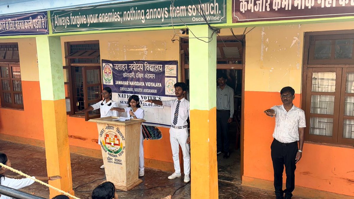 JNV South Andaman tweet media