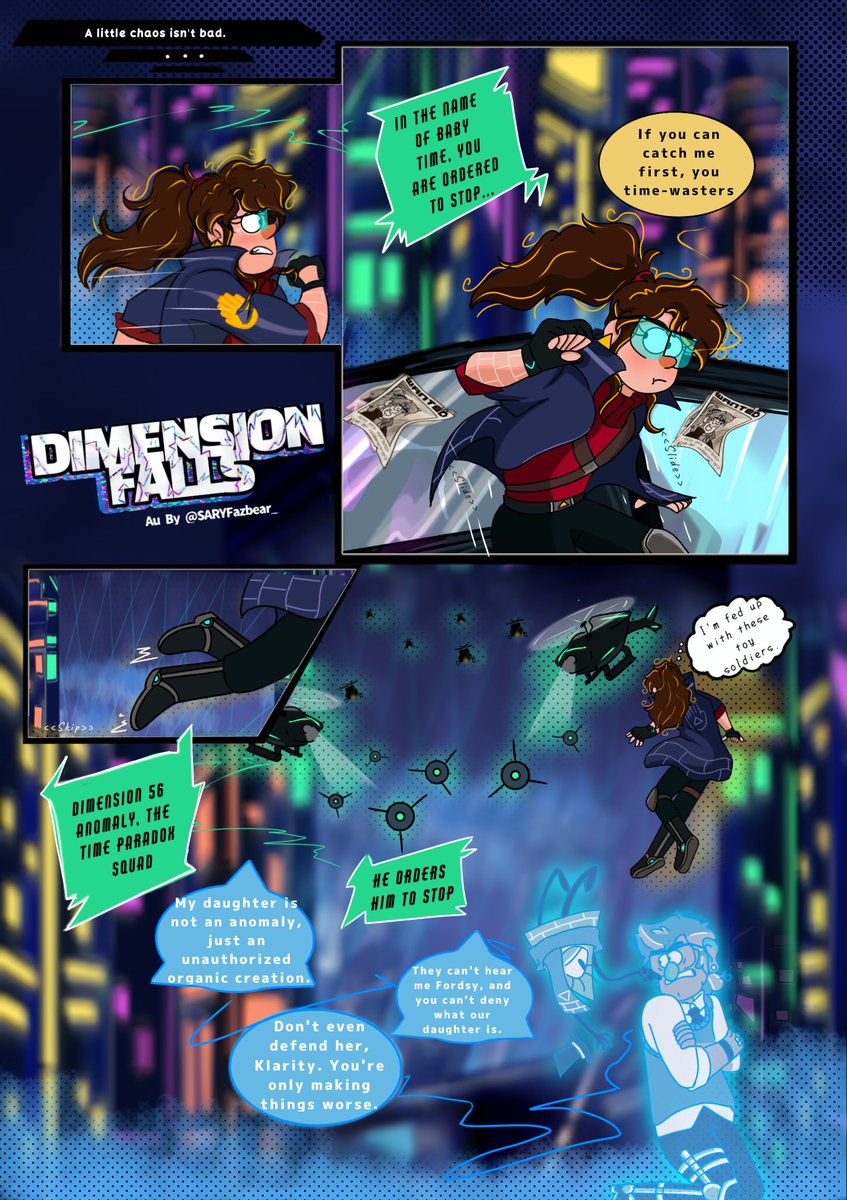 SARYFazbear_'s tweet photo. "Un poco de caos no es malo"
Lo prometido es deuda, aquí tienen, las primeras partes del cómic, espero les guste y si no le gusta, se les quiere 🫶
#Dimensionfalls #GravityfallsAu #Gravityfallsoc #Saricipher #fanchildrenbillford https://t.co/oNQRSZkQjx