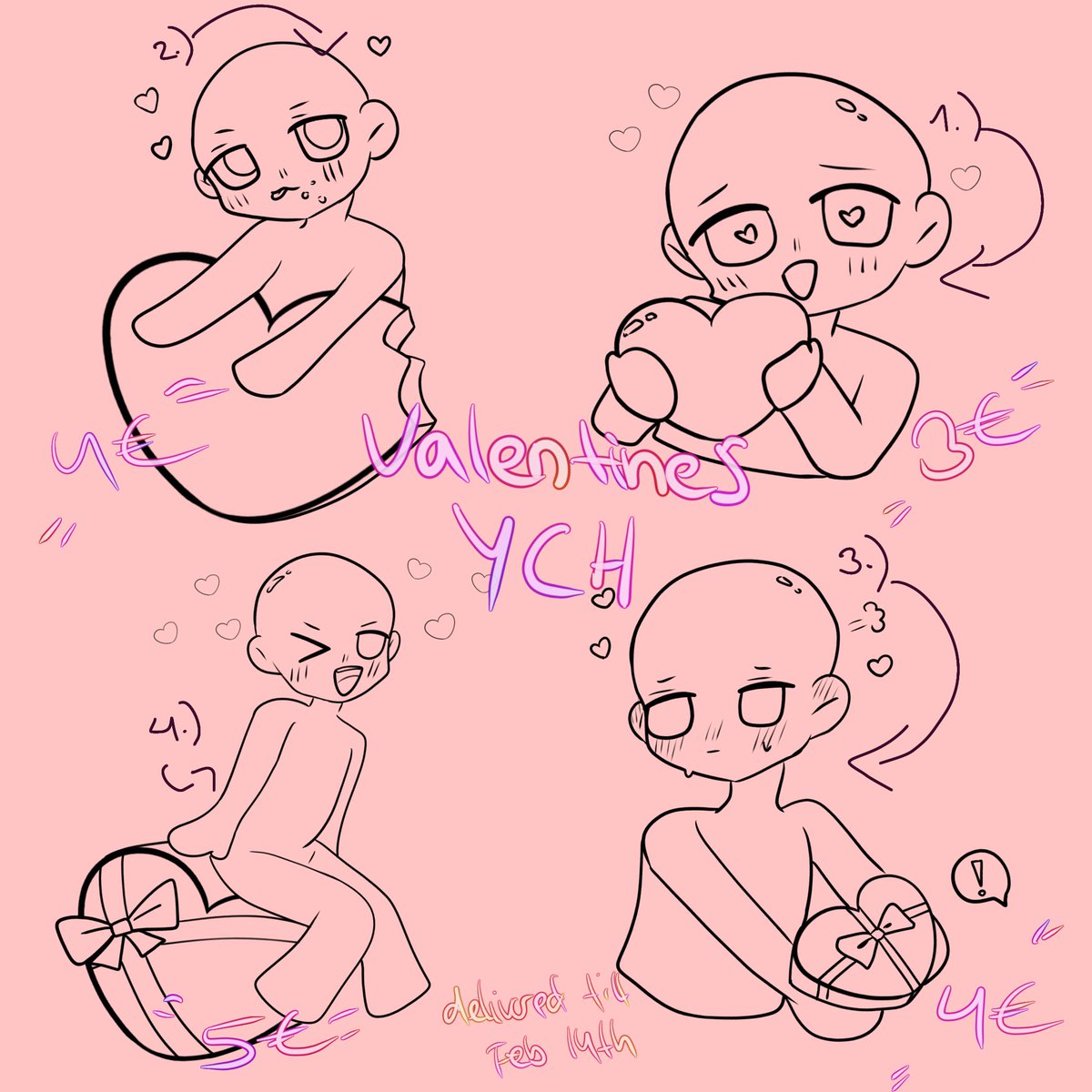 miiaikoo's tweet photo. Valentines YCH is now available on my VGen! Only till Feb 16th. Guaranteed delivery till Valentines (if u order before Valentines obv)
Go.get.them 
https://t.co/nKVYaDCetm https://t.co/MuZmHCrDxw