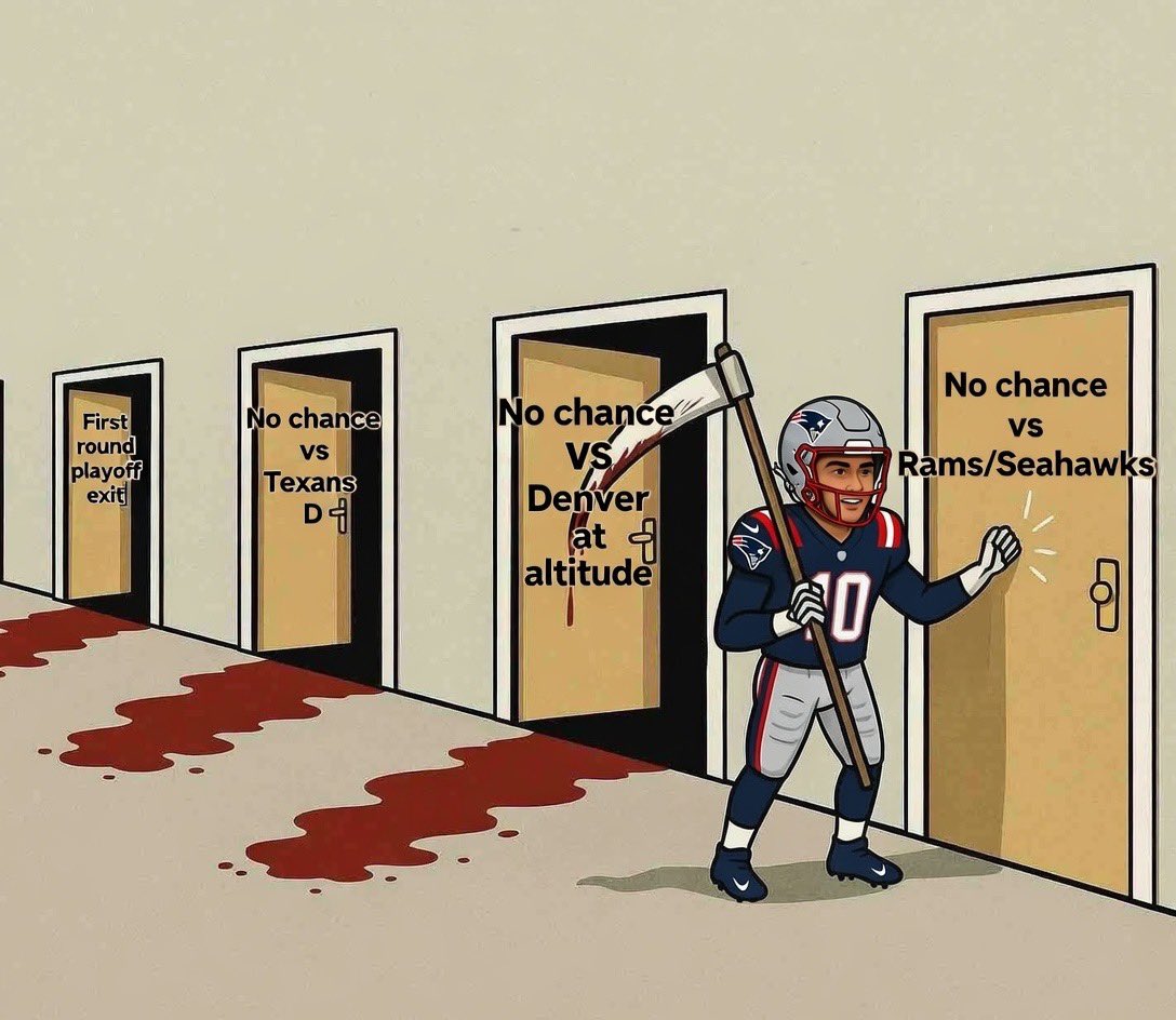 Everyone says we suck and we can't win any games, so we'll see