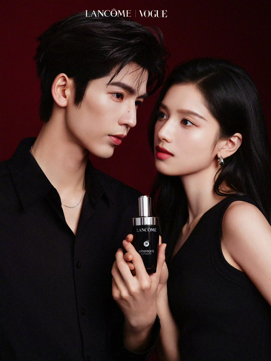 linghearchive's tweet image. 📸 Zhang Linghe and Zhang Jingyi for LANCÔME x Vogue #张凌赫 #ZHANGLINGHE