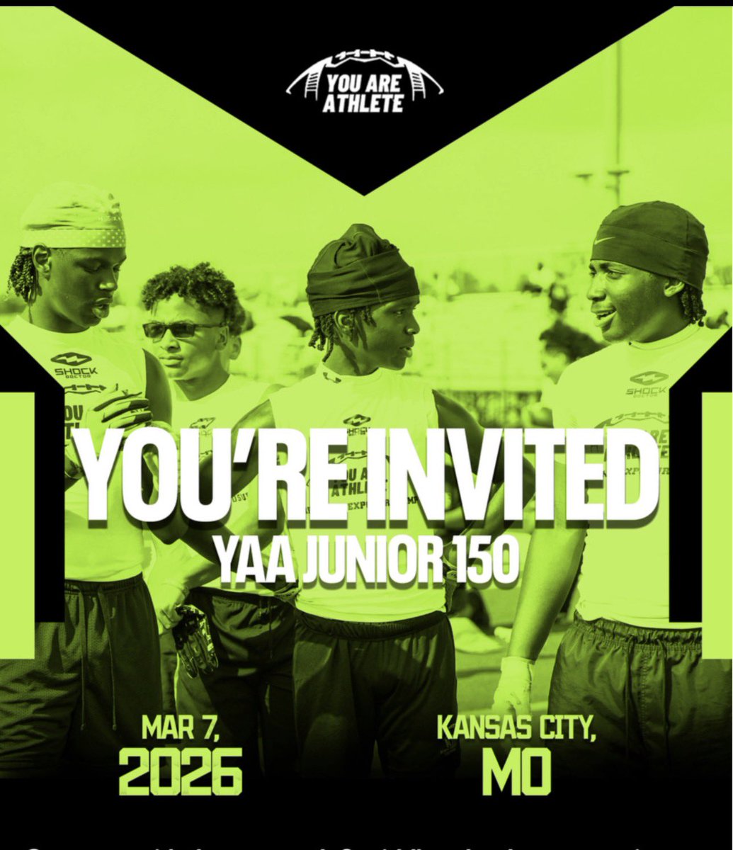 kaleb_angeline3's tweet photo. Appreciate the 2nd invite @youareathlete @PrepRedzoneAR https://t.co/x6aJeAqWtW