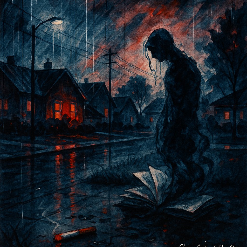 WordRevolt's tweet image. I’m cheating—  
with John Cheever,  
not a wife or a lover,  
but with the ghost of his words,  
slick as suburban rain sliding off a tired roof,  
where secrets smolder like cigarette butts beneath manicured lawns.

I dive into his pages,  
his characters shuffling through th...