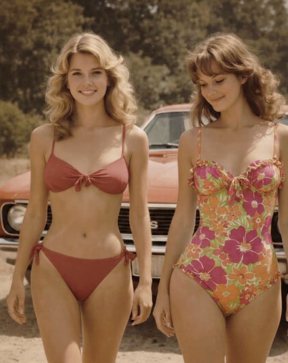 atensnut's tweet image. 80’s Ladies.   Natural and beautiful.