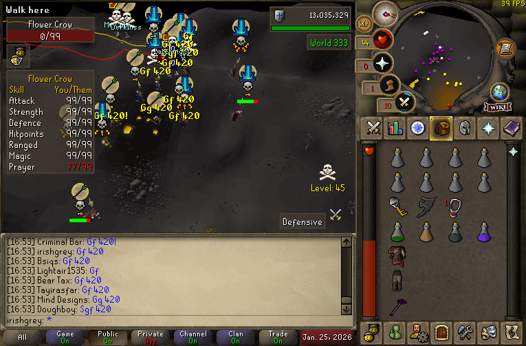 NOT MUCH BETTER THAN CLEAN ACTION! 💯

TRY 4 SEPERATE FIGHTS AGAINST 4 SEPERATE CLANS.

CLEAN 1V1'S AGAINST 🎉
INFLUX  
420 PKERS 
ANOYOMOUS COMMUNITY 
DEATHROW

THANKS EVERYONE FOR THE ACTION WITHOUT ALLIANCES! 💪