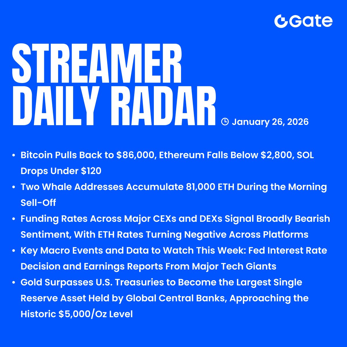 ✨Start your day with the latest #crypto updates! Tune into #GateLive for  real-time market news and expert insights from top analysts. 🙋Join us at  https://t.co/9AMrakZRGc #LiveStreaming #CryptoNews