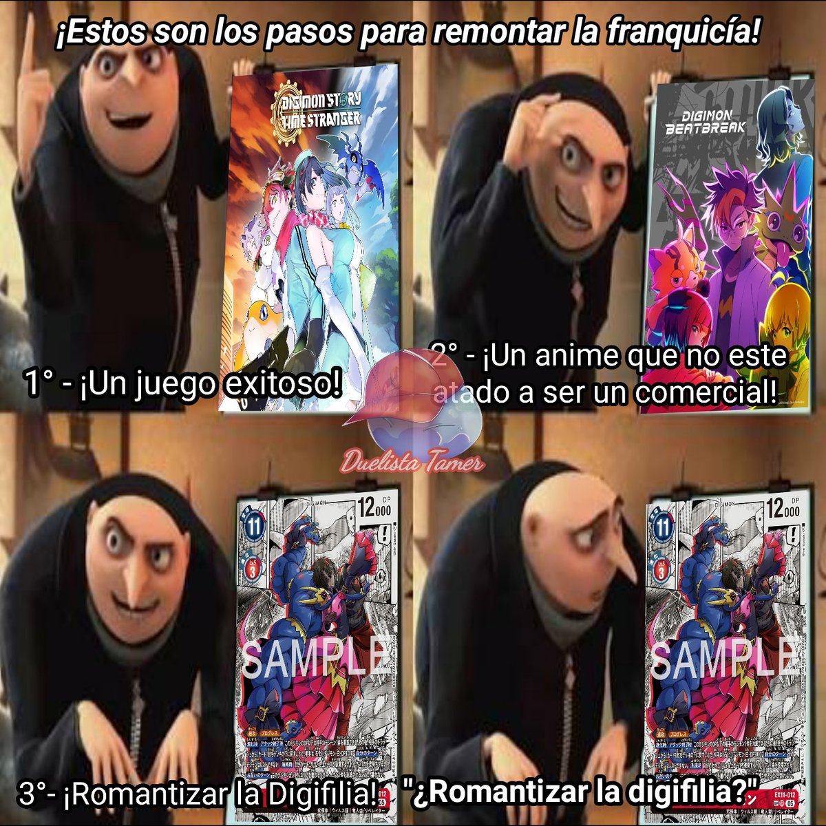 IvanDiasMarque1's tweet image. No se quién fue el que sugirio ese arte para el #DigimonCardGame pero se merece un ascenso! 
¿Que opinan? ¿La franquicia de #Digimon esta dando todo, o puede dar más?