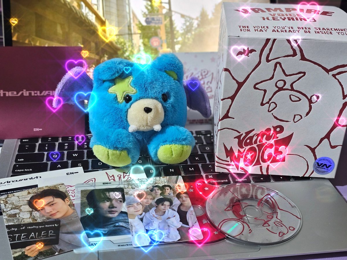 jay's vamp voice keyring is here 🩵💚💜 @ENHYPEN_members #JAY #제이