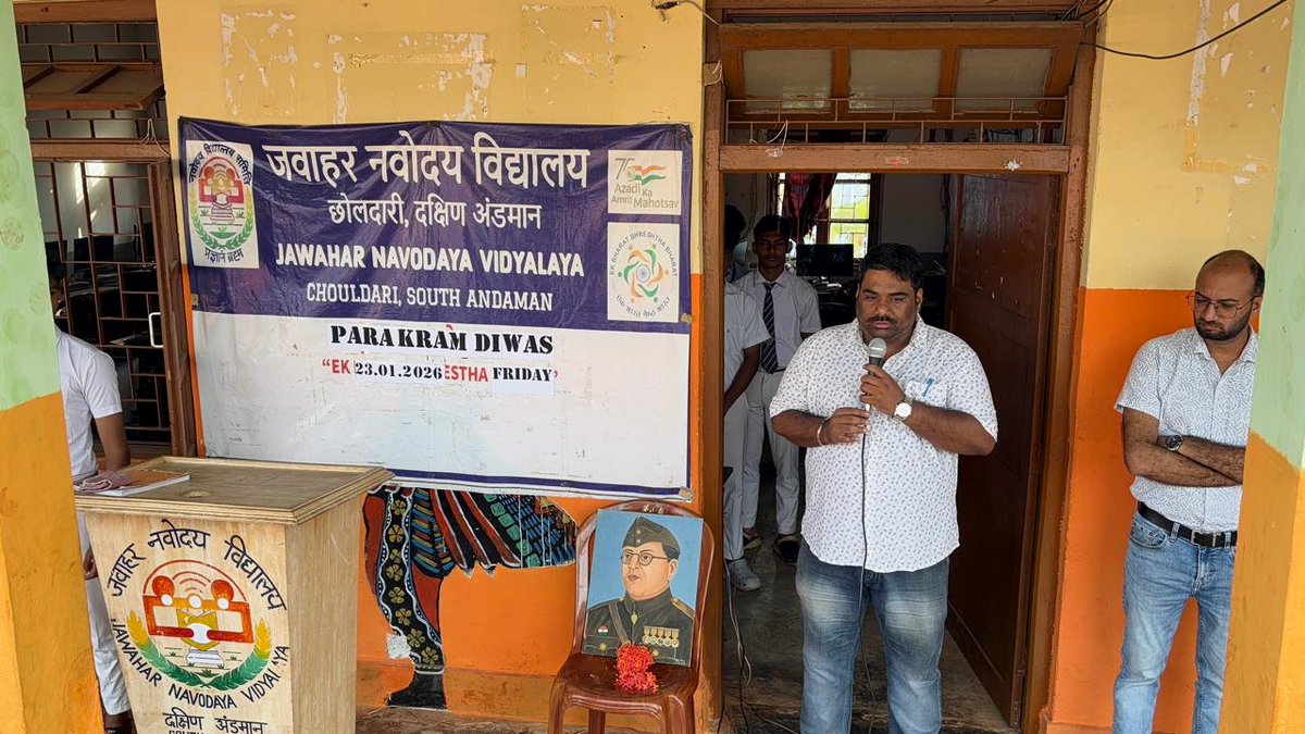 JNV South Andaman tweet media