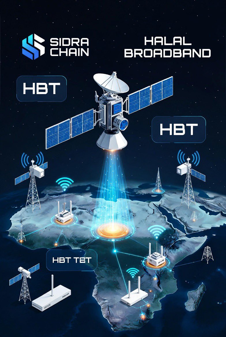 Halal Broadband brings high-speed internet to remote areas of Africa via satellite + Sidra Chain blockchain, fully compliant with Sharia law.
Invest now to help build a connected future in Africa!
sidrastart.com/project/7ccabb…
