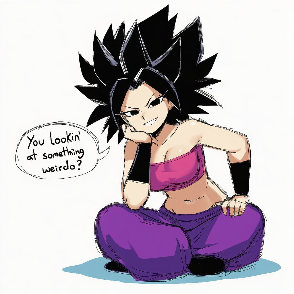 Uravity98114's tweet image. #DragonBallSuper 
New Dragon ball announcements has got me HYPED soooo have this Caulifla..!!
(The Moro arc is real..)
