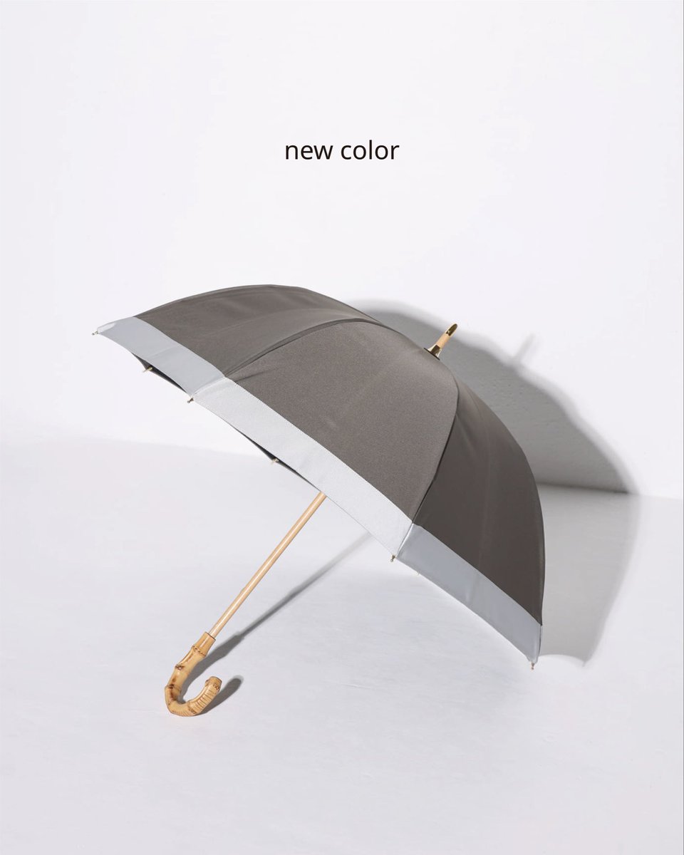 new color✨ダークグレー×スカイグレーの商品はこちら🌂 ・長傘 M/バイ