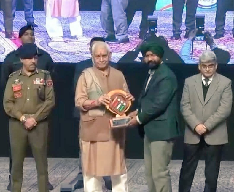 Heartiest congratulations my friend,mentor <a href="/harvinder_ias/">Harvinder Singh, IAS</a> and an exceptional officer, This honour stands as a testament to his unwavering dedication,fearless leadership,and tireless service to the nation...

<a href="/dcdodaofficial/">Deputy Commissioner Doda</a> 
<a href="/Sandeepmehta075/">Sandeep Mehta</a> 
<a href="/sunaina1977/">SUNAINA SHARMA MEHTA JKAS</a>